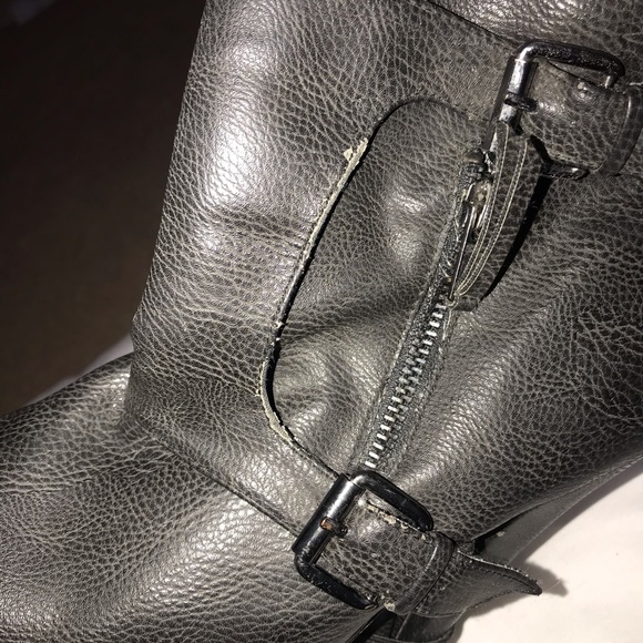 Charles David Black Buckle Bootie - Picture 9 of 9